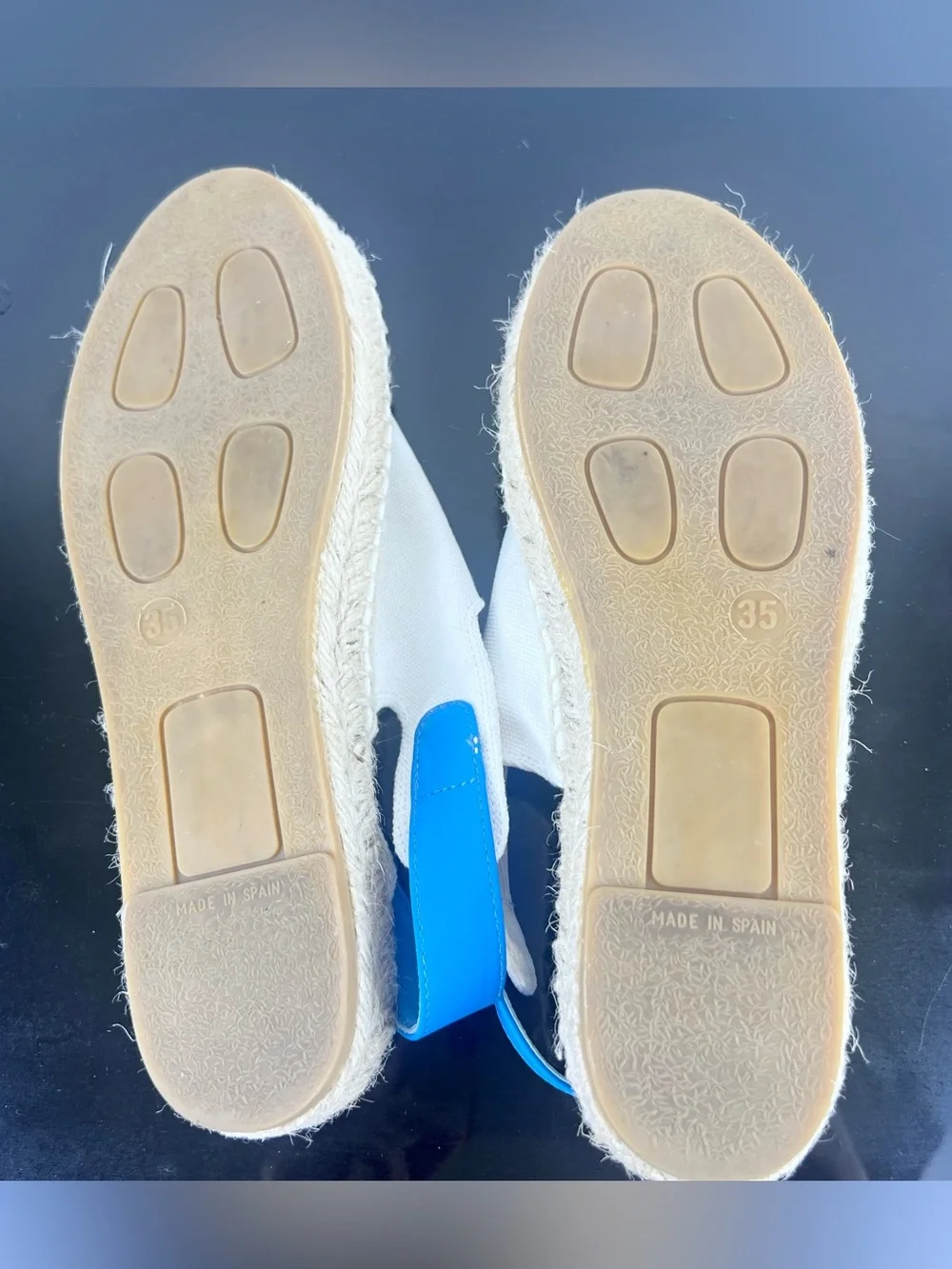 Stella McCartney Kids Girls Flower and Strawberry Embroidered Espadrilles/Shoes